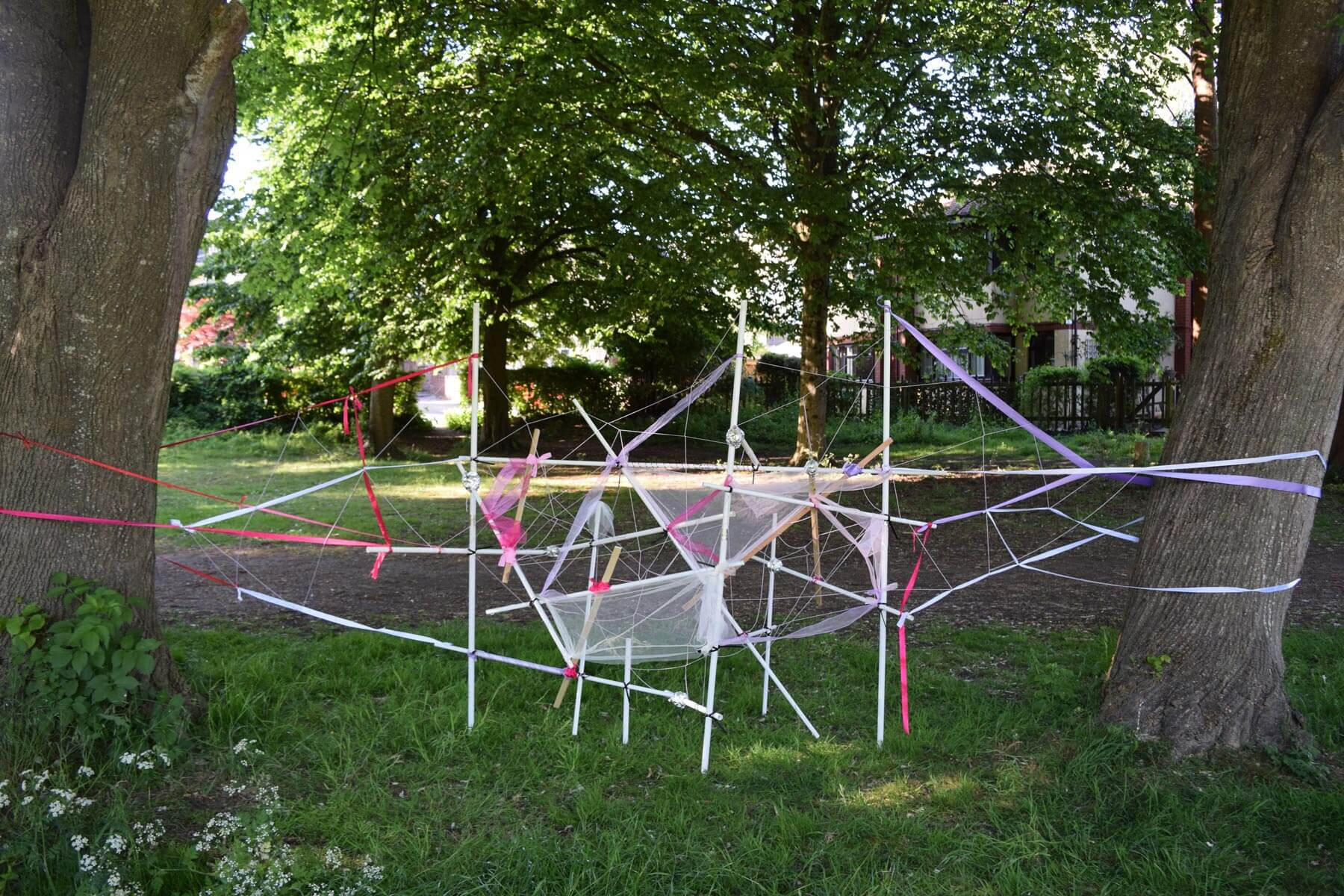 bind tunnel bless [2025] Collaborative installation with Millie Ashby-Rosie